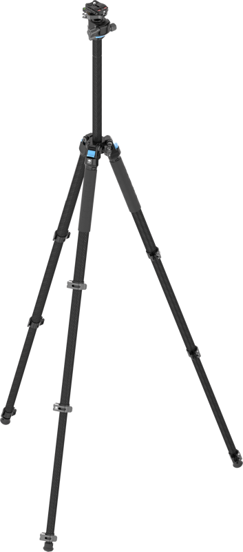 born for outdoor landscape shooting. Fast extension flip lock design tripod and side-loading low gravity ball head deliver stable