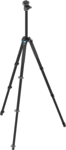 born for outdoor landscape shooting. Fast extension flip lock design tripod and side-loading low gravity ball head deliver stable
