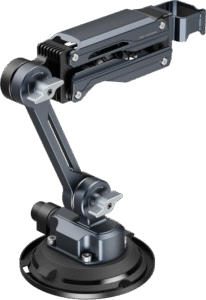 while also including an adapter for attaching action cameras like GoPro HERO13 Black and Insta360 X4.