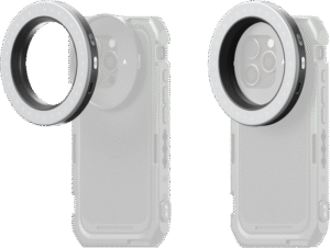 SMALLRIG 5203 Vibe P30 67mm Ring LED Video Light Universal Threaded Filter Adapter Kit