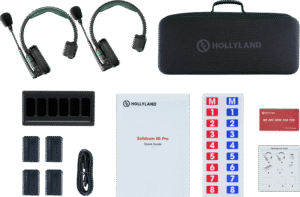 HOLLYLAND Solidcom SE Pro- 2 Person Noise Cancelling Headset Intercom