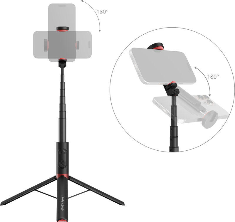 ensuring exceptional stability on any surface for professional-quality content creation.