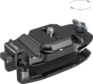 and a 1/4''-20 screw and offers a user-friendly design: the quick release plate can be inserted in any direction