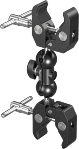 enabling secure mounting of various accessories such as reflective umbrellas