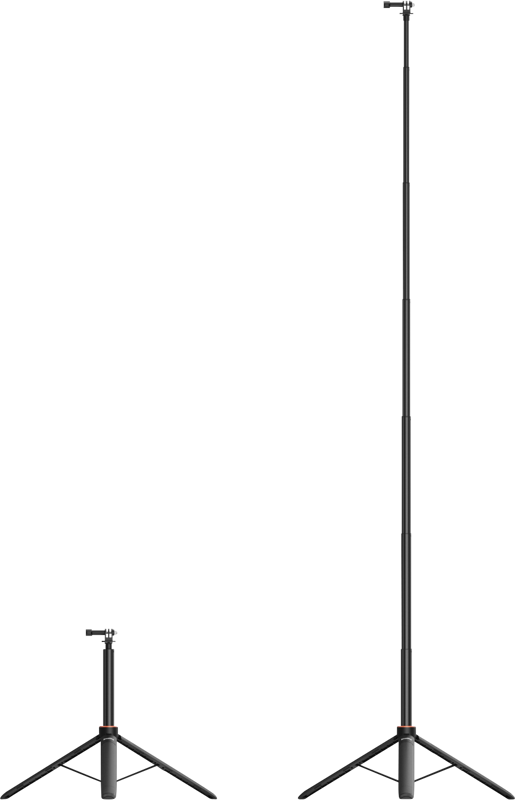 catering to diverse shooting needs. Equipped with a 1/4"-20 screw and an action camera mount adapter
