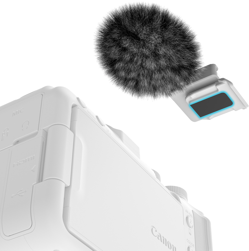 SMALLRIG 5434 Furry Windscreen Kit for Canon EOS R50 V (2pcs)