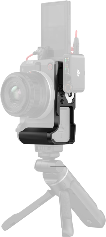 SMALLRIG 5429 L-Shaped Mount Plate with Handle for Canon EOS R50 V Black