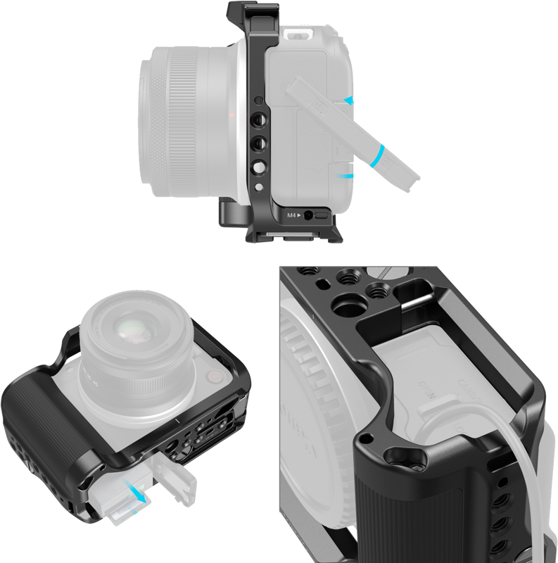 SMALLRIG 5427 Cage for Canon EOS R50 V Black