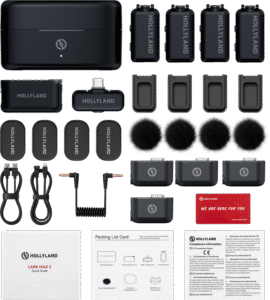 HOLLYLAND LARK MAX 2 Combo 4-Person Version with Camera RX + USB-C RX