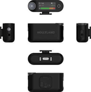 HOLLYLAND LARK MAX 2 Ultimate Combo with OWS Monitor Earphone + Camera RX + USB-C RX