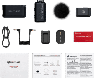 HOLLYLAND LARK MAX 2 Solo with Camera RX