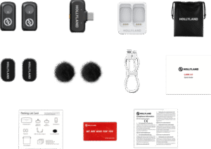 HOLLYLAND LARK A1 Mini Duo with USB-C RX