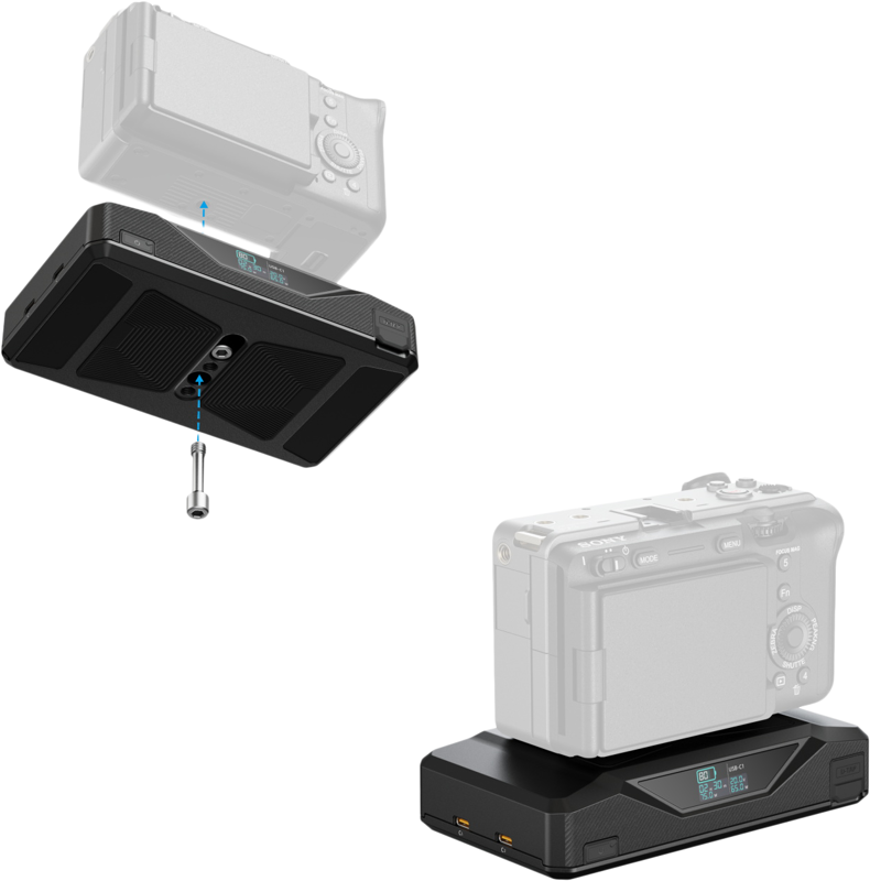 SMALLRIG 5248 CB75 Camera Base Battery Kit