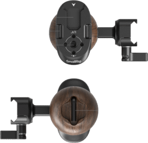 SMALLRIG 5161 ImageGrip Series Wooden Handle with NATO Clamp (Left Side)