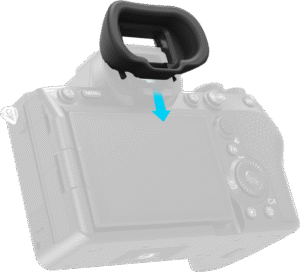 SMALLRIG 5255 Camera Viewfinder Eyecup for Selected Sony Alpha 1 / 7 / 9 Series Cameras