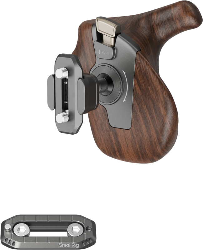 it combines a distinctive aesthetic with an ergonomic grip.