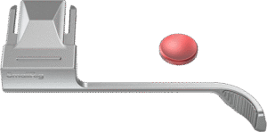 SMALLRIG 5451 Thumb Grip for FUJIFILM X-E5 Silver