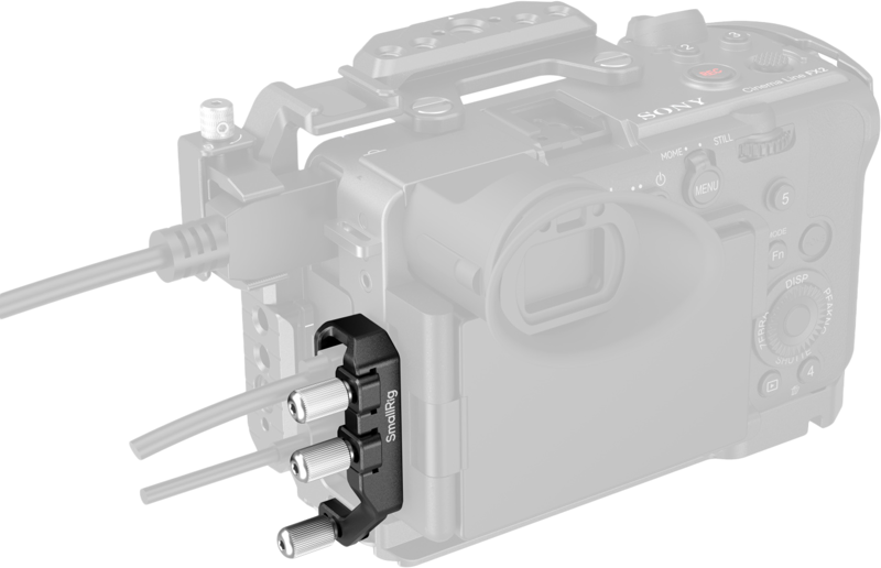 SMALLRIG 5592 USB-C & MULTI Cable Clamp for Cages for Sony FX2