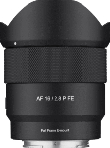 ultra-wide-angle lens made for full-frame Sony E-mount cameras. Designed with portability and practicality in mind