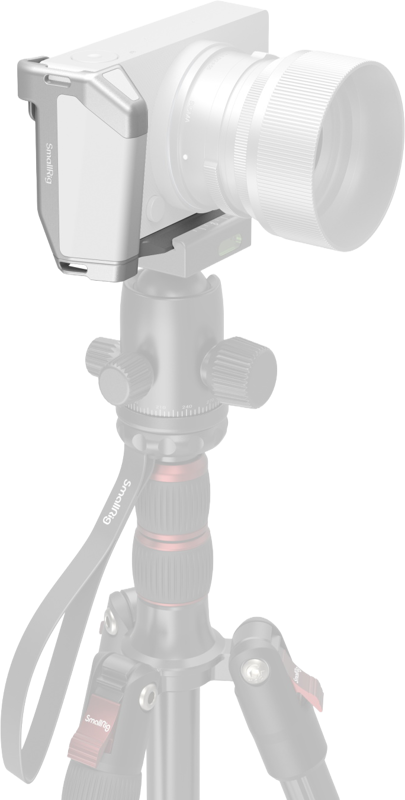 SMALLRIG 5390 L-Shaped Mount Plate with Handle for Sigma BF Silver