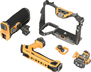 SMALLRIG 5518 HawkLock Quick Release Cage Kit for Sony A7R V/ A7 IV/ A7S III (Adv Ed) (Bumblebee)