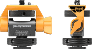 SMALLRIG 5519 Swivel and Tilt Adjustable Monitor Support with Cold Shoe（BumbleBee Edition）