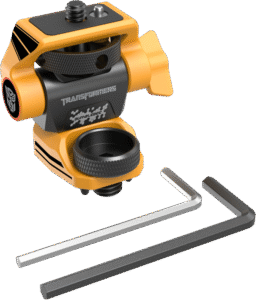 SMALLRIG 5520 Adjustable Monitor Support Compatible with ARRI 3/8''-16 Screws（BumbleBee Edition）