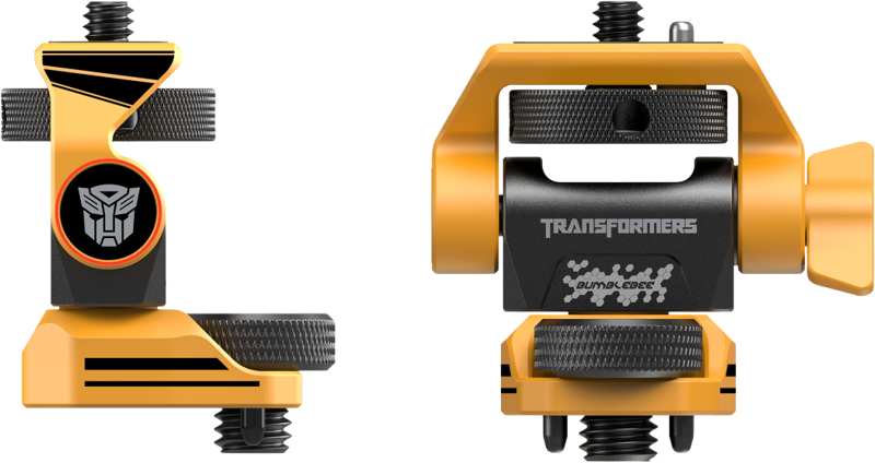 SMALLRIG 5520 Adjustable Monitor Support Compatible with ARRI 3/8''-16 Screws（BumbleBee Edition）