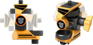 SMALLRIG 5520 Adjustable Monitor Support Compatible with ARRI 3/8''-16 Screws（BumbleBee Edition）