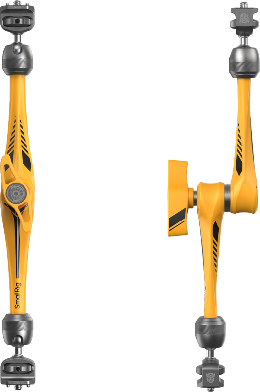 SMALLRIG 5521 Rosette Arm Support 11"（BumbleBee Edition）