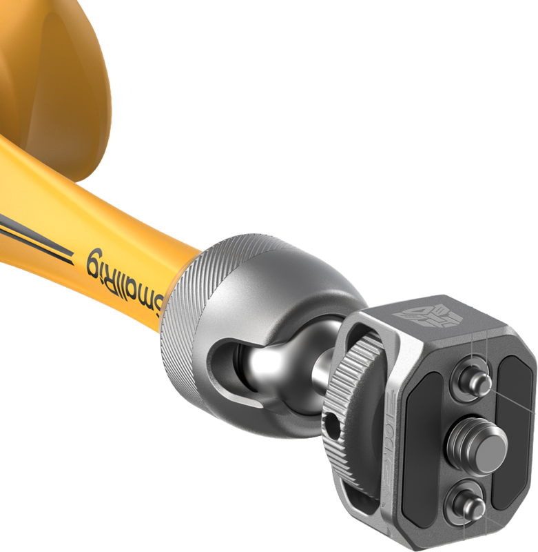 SMALLRIG 5521 Rosette Arm Support 11"（BumbleBee Edition）