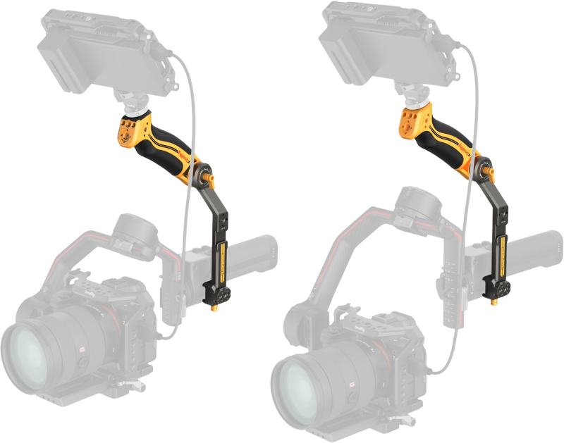 SMALLRIG 5524 Sling Handle for DJI RS 2/ RSC 2/ RS 3/ 3 Pro/ Mini/ RS 4/ Pro/ Mini (Bumblebee)