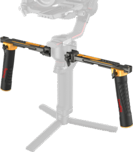 SMALLRIG 5526 Dual Handgrip for DJI RS 2 / RSC 2 / RS 3 / 3 Pro / RS 4 / 4 Pro（BumbleBee Edition)