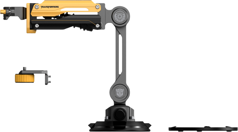 SMALLRIG 5528 mini Shock Absorber Arm for DJI Osmo Pocket 3 / GoPro HERO13 / Insta360 X4（BumbleBee)