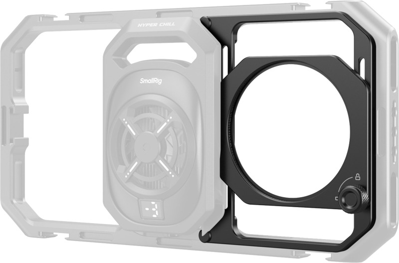 SMALLRIG 5277 67mm Threaded Filter Adapter with Detachable Sunhoods for Universal Phone Cage 4299