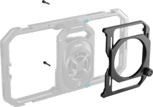 SMALLRIG 5277 67mm Threaded Filter Adapter with Detachable Sunhoods for Universal Phone Cage 4299