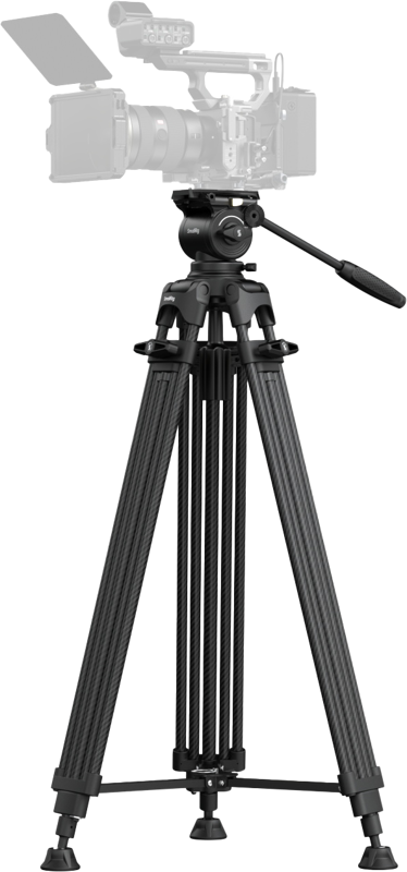 SMALLRIG 5443 FSD14 FreeSpeed Heavy-Duty Carbon Fiber Tripod