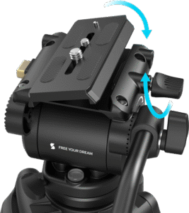 SMALLRIG 5441 AD14 Heavy-Duty Carbon Fiber Tripod