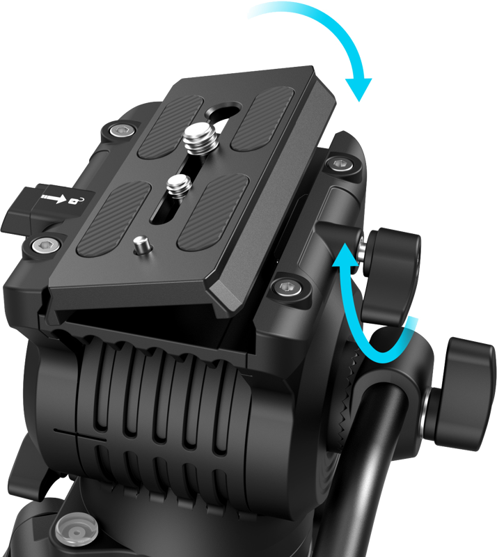 SMALLRIG 5440 AD14 Heavy-Duty Aluminum Alloy Tripod