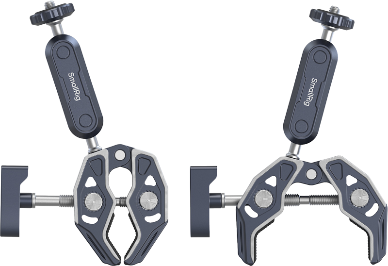 SMALLRIG 5529  Crab-Shaped Clamp with Ballhead Magic Arm