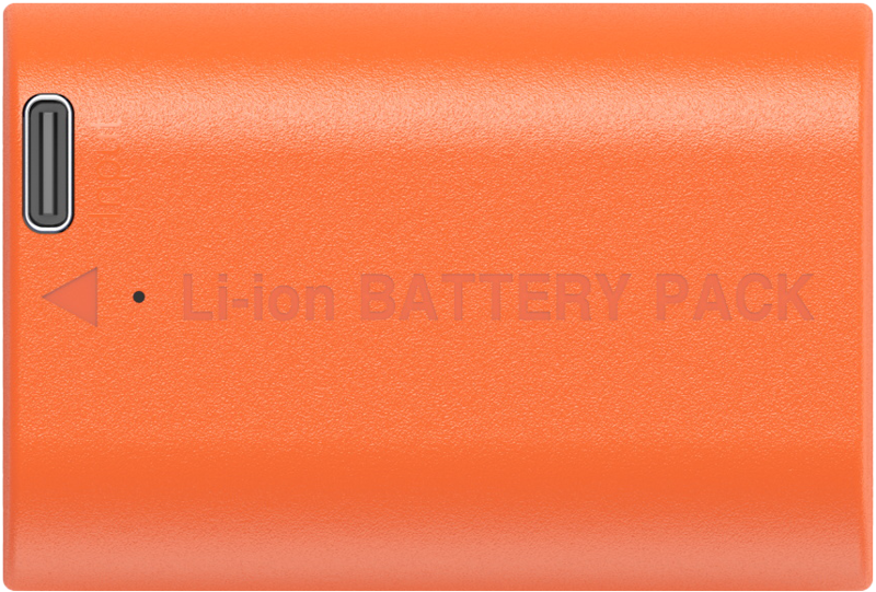 SMALLRIG 5407 Camera Battery for Canon LP-E6P Orange