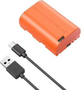 SMALLRIG 5407 Camera Battery for Canon LP-E6P Orange