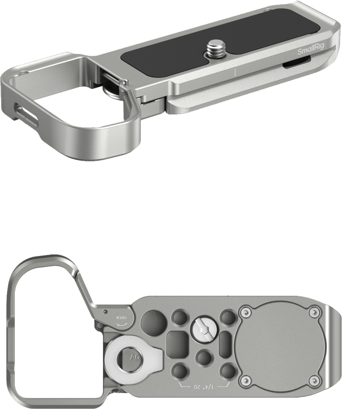 SMALLRIG 5482 Baseplate with Airtag Slot for Sony A7C II / A7CR Silver