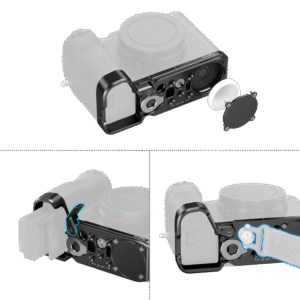 SMALLRIG 5481 Baseplate with Airtag Slot for Sony A7C II / A7CR Black