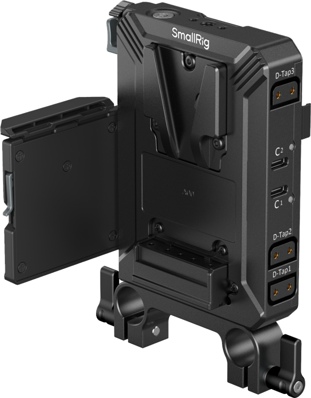 SMALLRIG 5226 V-Mount Battery Mount Plate Kit for 15mm LWS Rods