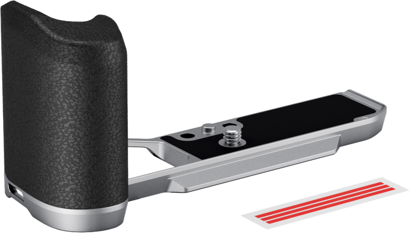 SMALLRIG 5706 L-Shaped Mount Plate with Silicone Handle for Nikon Z f Silver