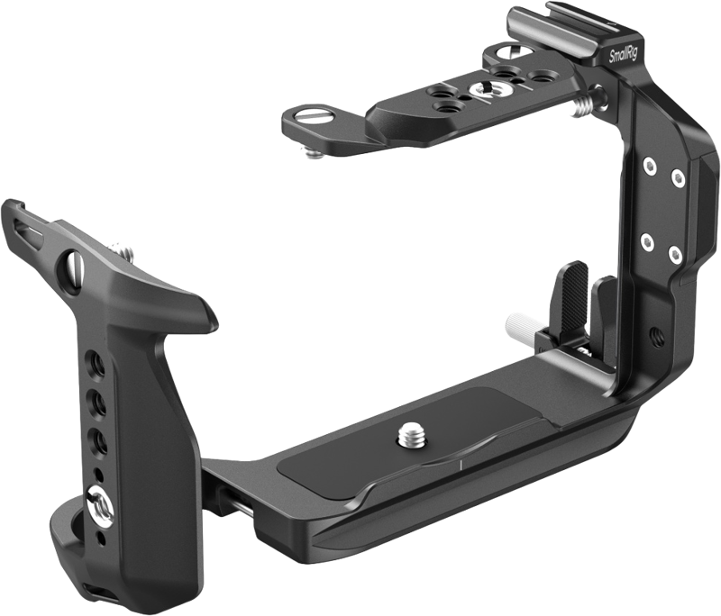 allowing for worry-free creativity. Its modular design enables easy detachment of the NATO rail for compatibility with Canon’s original XLR top handle