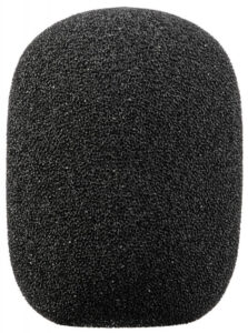 <li>Practical windshield for microphones</li>