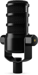 <li>Dynamic microphone for podcasting</li>