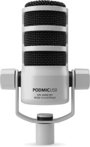 RODE microphone PodMic USB, white